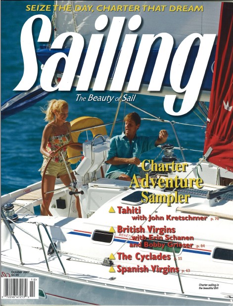 <i>Sean Downey Published for the first time in SAILING</i><span>Yacht Racing</span>